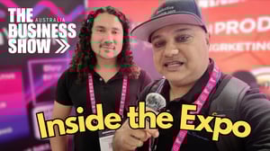 I met my client at the Australia Business Show 2025