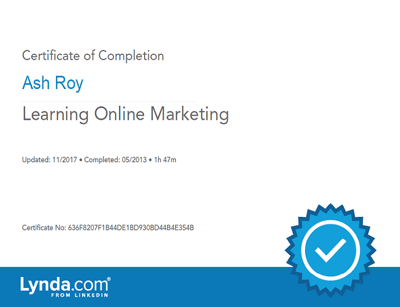 Learning Online Marketing
