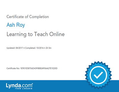 Learning to Teach Online