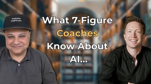I asked Olly Richard -- a 7 figure coach how to scale in an AI era
