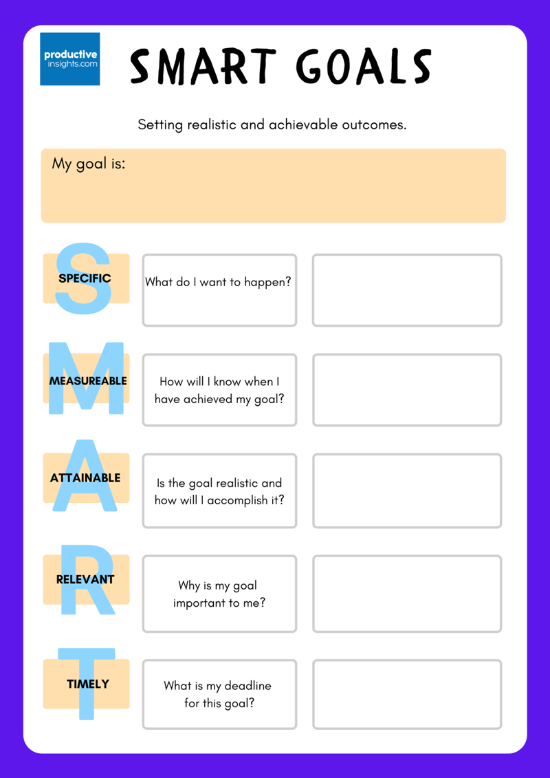 SMART Goals SEL Worksheet-1