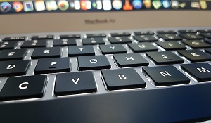 Image of a mac keyboard